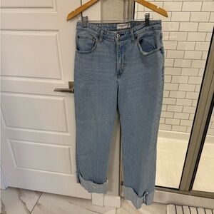 Abercrombie & Fitch Curve Love The 90s Relaxed High Rise